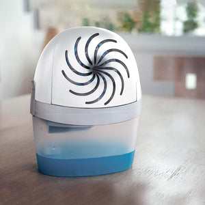 Unibond AERO 360º Moisture Absorber, Ultra-Absorbent Dehumidifier, Helps to Prevent Condensation, Mould & Musty Smells, Refillable Condensation Absorber, 1 Device incl. 1 Refill Tab 450g