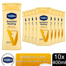 Load image into Gallery viewer, Vaseline Intensive Care Body Lotion Essential Healing for Dry Skin 400ml, 10 Pack