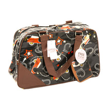Load image into Gallery viewer, Miss K Vintage Collection Holdall Bag with Free Purse, Black
