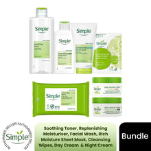 Load image into Gallery viewer, Simple Complete Skincare Bundle Sensitive Skin Multi-Product Set