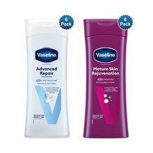 Load image into Gallery viewer, Vaseline Intensive Care Body Lotion Advanced Repair &amp; Mature 400ml, 6 Pack