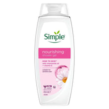Load image into Gallery viewer, Simple Kind to Skin Nourishing Shower Cream 450ml, 3 Pk