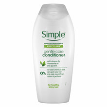 Load image into Gallery viewer, Simple Kind to Hair Gentle Care Conditioner with Vitamin B5 400ml, 3 or 6 Pack