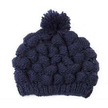 Load image into Gallery viewer, Women Ladies Winter Hat Warm Knitted, Assorted Colours, Grey, Maroon Or Cream