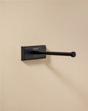 Load image into Gallery viewer, COSMIC Toilet Roll Holder Black Matte, Screw Mount, 7.1x13.4x3.2 cm