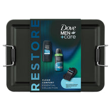 Load image into Gallery viewer, Dove Men+Care Tin Clean Comfort Essentials 2Pcs Gift Set for Him with Socks
