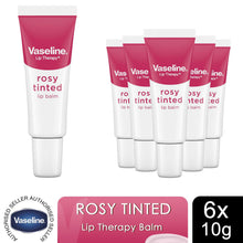 Load image into Gallery viewer, Vaseline LipTherapy Rosy Tinted LipBalm For Instant Softness &amp; Pink Hint, 10g 6x