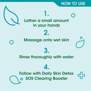 2x150ml Simple Kind to Skin Moisturising/Purifying FacialWash for Sensitive Skin