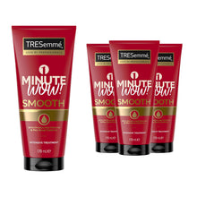 Load image into Gallery viewer, TRESemme 1 Minute WOW Smooth Intensive Hair Treatment, 4 Pack of 170ml
