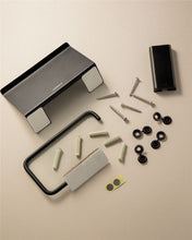 Load image into Gallery viewer, COSMIC Toilet Roll Holder Black Matte, Screw Mount, 13x8x5.4 cm