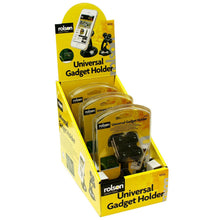 Load image into Gallery viewer, Rolson Adjustable Universal Gadget Holder Suitable for All Flat Surface, Black