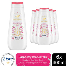 Load image into Gallery viewer, Dove Limited Edition Bridgerton Raspberry Moisturising Body Wash 400ml, 6 Pack