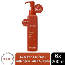 Load image into Gallery viewer, Roam Lubricant Natural &amp; Vegan Water Based for Sensitive Skin 200ml, 6 Pack