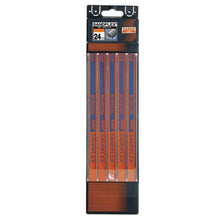 Load image into Gallery viewer, Bahco 3906245P Sandflex Bi-Metal Handsaw Blades of 12 Inch &amp; 24 TPI, Set of 5