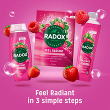 Load image into Gallery viewer, Radox Mineral Therapy Feel Radiant Relaxing Stress Relief Bath Salts 400g, 6pk