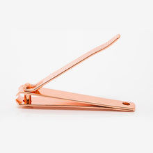 Load image into Gallery viewer, Envie Nail Clippers Stainless Steel Rose Gold Ergonomic Manicure Cutter Set of 3