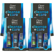 Load image into Gallery viewer, Dove Men+Care Cleanse+Care Gift Set with Bodywash, Deodorant &amp; Shampoo