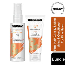 Load image into Gallery viewer, Toni&amp;Guy Prep Hair Care &amp; Styling Mousse/Mist/Conditioner - For Fine Hairs