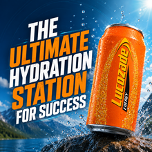 Load image into Gallery viewer, Lucozade Orange Glucose Sparkling Drink 330ml Fizzy Energy Beverage