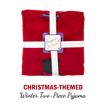 Load image into Gallery viewer, Ladies Christmas PJ'S Red Snowman size 16