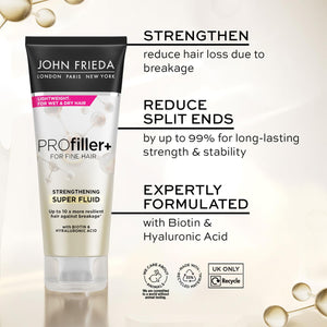 John Frieda Profiller+ Haircare Range- Shampoo, Conditioner, Spray & Super Fluid
