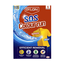Load image into Gallery viewer, Dylon S.O.S Colour Run Efficient Remover For Restoring Colour Stains, 1 Sachet