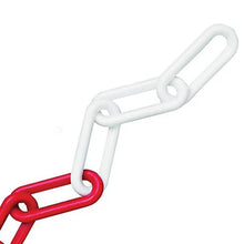 Load image into Gallery viewer, Plastic Chain 8mm x 12.5m Red / White