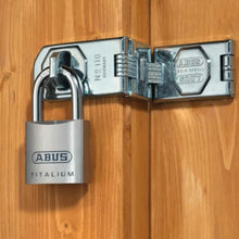 Load image into Gallery viewer, 80TI/50mm TITALIUM Padlock Carded