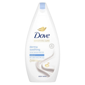 3 Pack Dove Soothing Care Ultra Gentle Cleansing Body Wash, 450ml