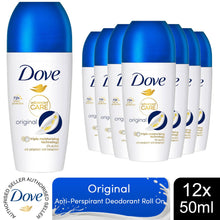 Load image into Gallery viewer, Dove Roll On Deo Go Fresh Original 72H Lasting Women&#39;s Anti-Perspirant 50ml,12pk