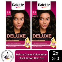 Load image into Gallery viewer, Palette Hair Dye Deep Black, Blue-Black, Blonde, Brown, Chocolate,Golden Chesnut