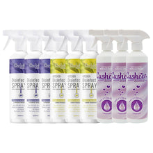 Load image into Gallery viewer, Cusheen Disinfectant Lemon &amp; Lavender with Bathroom Cleaner Spray, 3x Each 500ml