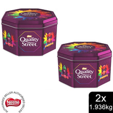 Load image into Gallery viewer, 2x 2KG Nestle Quality Street Milk Chocolate Gift Tin (1.936kg)