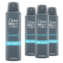 Load image into Gallery viewer, Dove Men+Care Classic Antiperspirant with 48H Sweat Protection Deo 150ml, 3 Pack