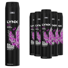 Load image into Gallery viewer, Lynx XXL Excite 48-Hour High Definition Fragrance Body Spray Deodorant, 6x250ml