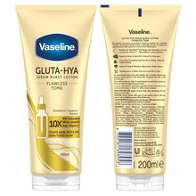 Load image into Gallery viewer, Vaseline Gluta-Hya Serum Burst Body Lotion Bundle Dewy Overnight Glow 6x200ml