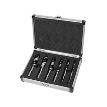 Load image into Gallery viewer, Stubby Combination Wood Auger Bit Set, 6 Piece 10-25mm