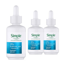 Load image into Gallery viewer, Simple Face Serums Set 30ml - Repair+, Glow+, Niacinamide, Hydrate+ (1 or 3 Pk)