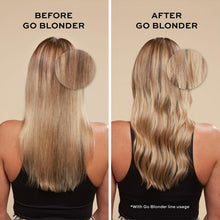 Load image into Gallery viewer, John Frieda Go Blonder Haircare Range of Shampoo, Conditioner &amp; Lightening Spray