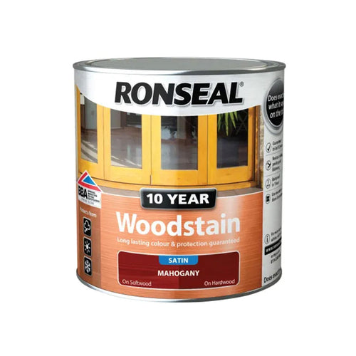 10 Year Woodstain Mahogany 2.5 litre