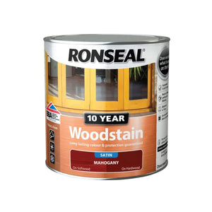 10 Year Woodstain Mahogany 2.5 litre