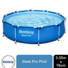 Load image into Gallery viewer, Bestway Steel Pro 10' x 30"/3.05m x 76cm Frame Swimming Pool