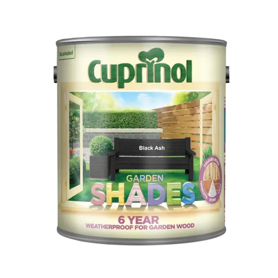 Garden Shades Black Ash 2.5 litre