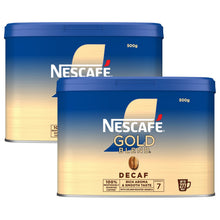 Load image into Gallery viewer, Nescafe Gold Blend Decaff Instant Coffee Granules, 2x500g