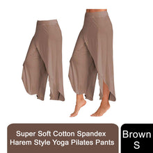 Load image into Gallery viewer, Super Soft Cotton Spandex Harem Style Yoga Pilates Pants, Choose Your Type