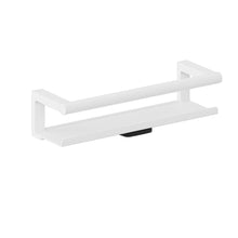 Load image into Gallery viewer, COSMIC Architect SP Shower Basket | Matte White | Shelf w/ Cleaner