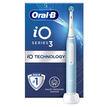 Load image into Gallery viewer, Oral-B iO Series 3 Ultimate Clean Electric Rechargeable Toothbrush, Ice Blue