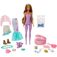 Load image into Gallery viewer, Barbie Color Reveal Peel Mermaid Fashion Doll with Accessories