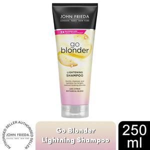 John Frieda Go Blonder Haircare Range of Shampoo, Conditioner & Lightening Spray