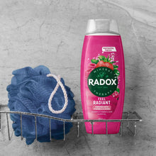 Load image into Gallery viewer, Radox Mineral Therapy Feel Radiant Shower Gel Revitalising Body Wash 450ml, 6pk